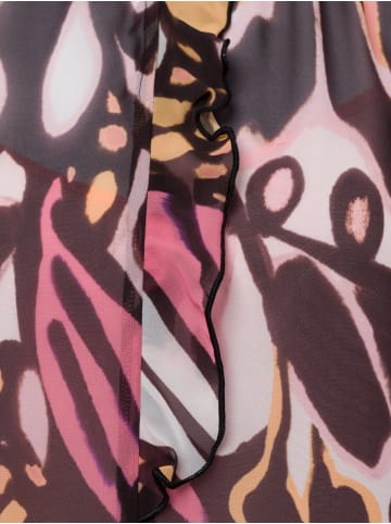 MARC CAIN COLLECTIONS Blusenshirt in schoko rosa - 0001