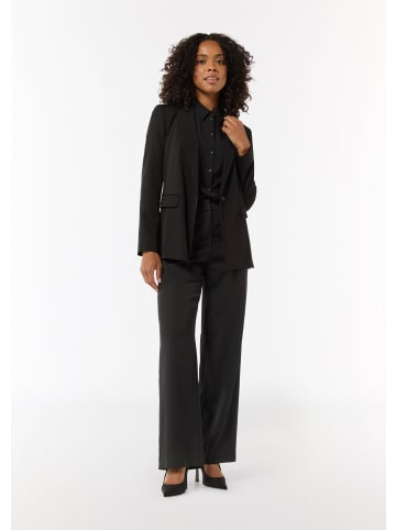 comma Bluse langarm in Schwarz