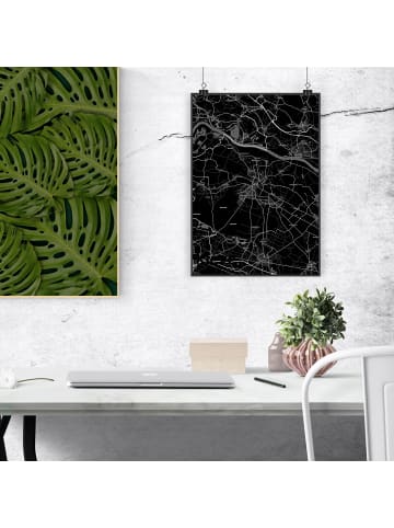 Mr. & Mrs. Panda Poster Kleve mit Spruch in Keine Angabe
