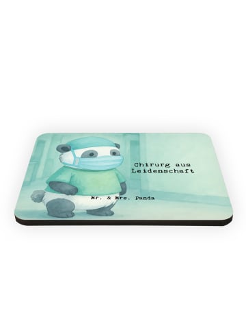 Mr. & Mrs. Panda Kühlschrankmagnet Chirurg Leidenschaft Design m... in Weiß