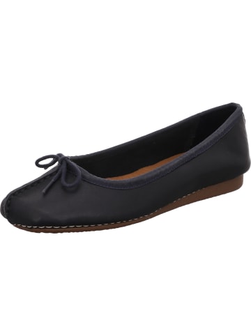 Clarks Ballerina in blau