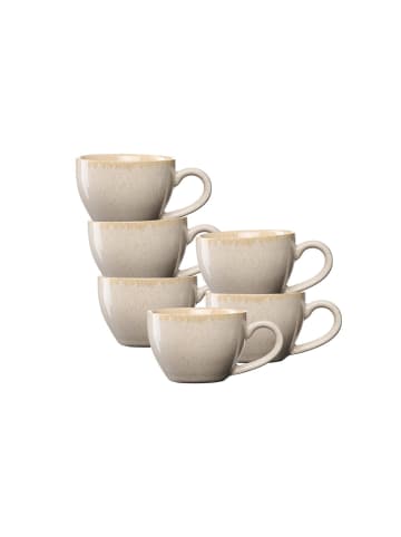Ritzenhoff & Breker 6er Set Espressotassen Sahara 100 ml in Creme