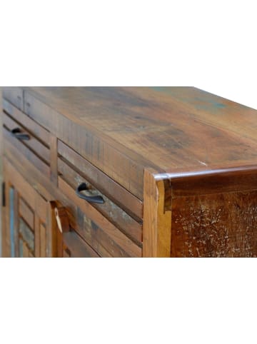 Giner y Colomer Kommode aus recyceltem Holz in Multicolored