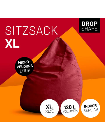 Lumaland Sitzsack In-& Outdoor 120l rot  rot
