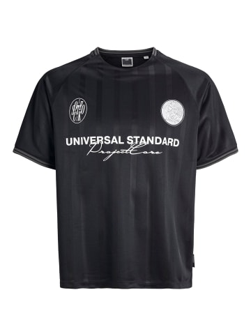 JACK & JONES PLUS T-shirt in Black