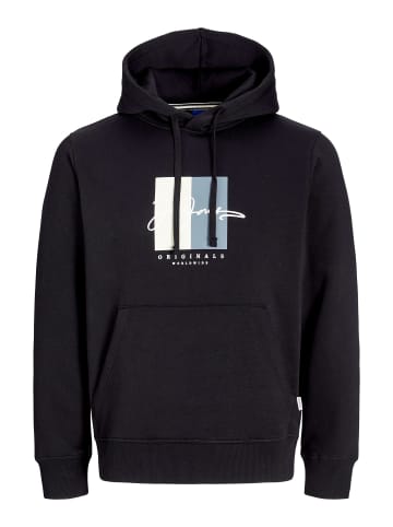 JACK & JONES PLUS Kapuzenpullover in Black