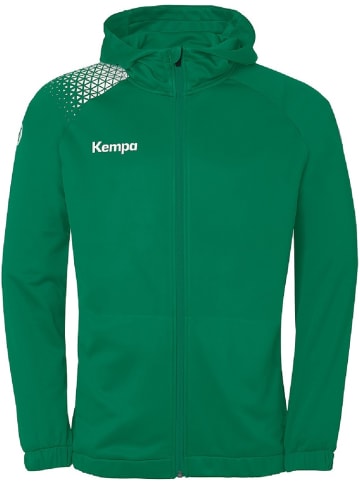 Kempa Trainingsjacke "Ambition 28 Kapuzenjacke" in Grün