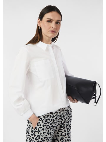 comma Bluse in 0100_weiß
