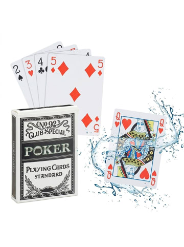 relaxdays 216x Pokerkarten in Bunt