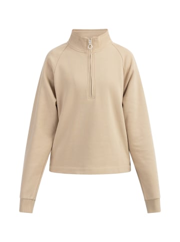 DreiMaster Maritim Sweatshirt-Troyer in Beige