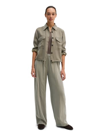 Marc O'Polo Overshirt regular in Stone Taupe