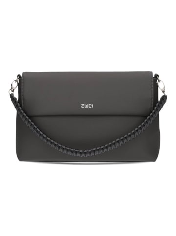 Zwei Yuna Schultertasche 32 cm in stone