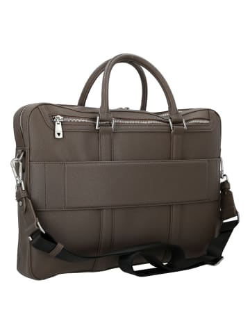 Guess Milano Aktentasche 41.5 cm Laptopfach in brown shitake