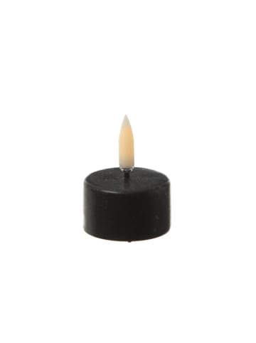 Uyuni LED Teelicht Thea Uyuni mit Timer dimmbar bis 400 Stunden D: 4cm in schwarz
