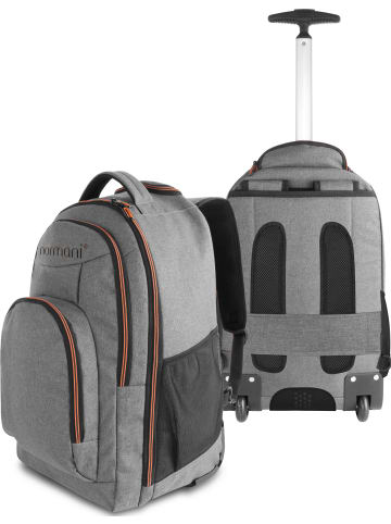 normani Rucksack mit Trolleyfunktion 30 Liter Yori in Orange