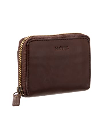 Maître Dalin 4060001885 Geldbörse Querformat Rindsleder RFID in  702 dark brown