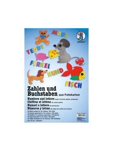 URSUS Zahlen und Buchstaben 300g - ab 3 Jahren