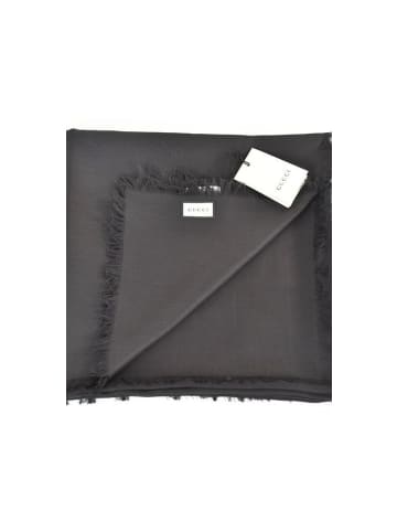Gucci Schal Tuch GG Guccissima Muster Schwarz