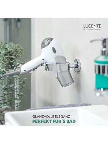 bremermann Haartrocknerhalter LUCENTE ca. 10 x 5,8 x 14,5 cm (B/H/T)