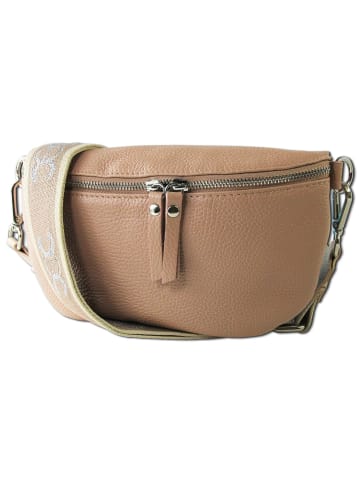 Toscanto Toscanto Gürteltasche Leder rosa, mehrfarbig ca. 25cm