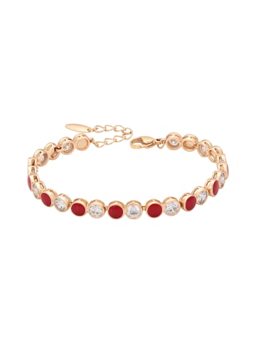 NAEMI Women Bracelet in Rose Gold White