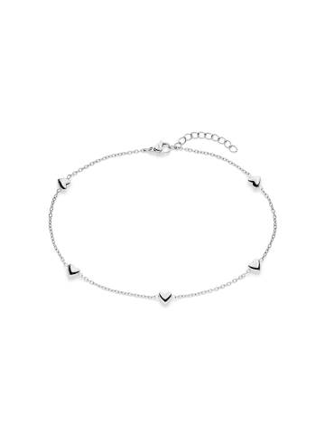 s.Oliver Fußkette Tiny Hearts in silber