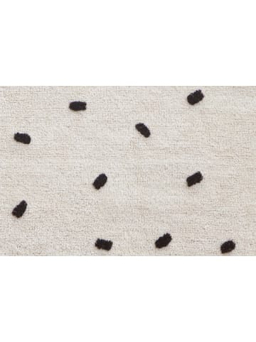 Happy Decor Kids Teppich "Mini Dots" in Beige/Schwarz - 120x 160 cm