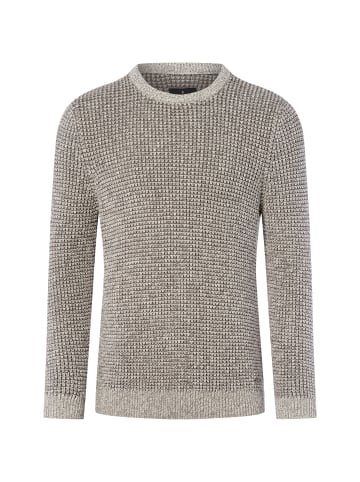 Ragman Pullover in grau - 0005