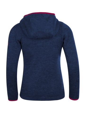 Trollkids Kapuzen Fleecejacke "Jondalen XT" in Marineblau/Pink