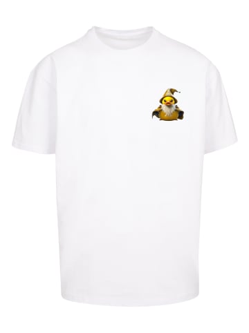 F4NT4STIC Heavy Oversize T-Shirt Rubber Duck Wizard OVERSIZE TEE in weiß