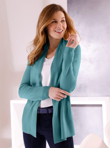 Sieh an! Strickjacke in ozean