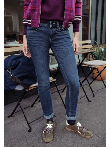 Street One Jeans in dark indigo blue washed