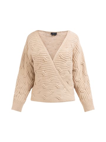 faina Strickpullover in Beige