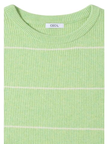 Cecil Pullover in bamboo green melange