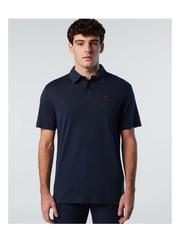 North Sails Polohemd in Marine