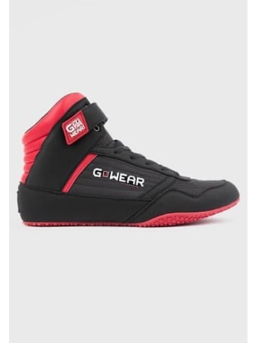 Gorilla Gwear Classic High Tops - Schwarz/Rot