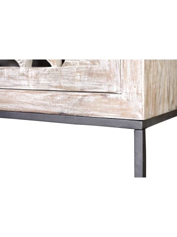 Giner y Colomer Küchenhochschrank aus Mangoholz in Gray