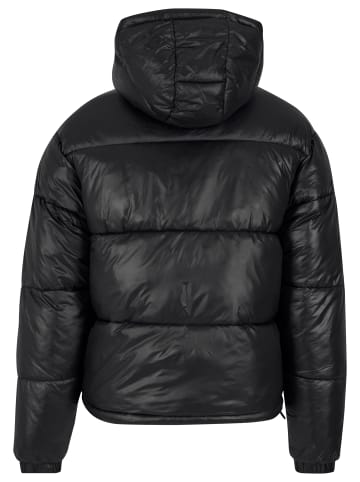 Urban Classics Urban Classics Shiny Puffer Jacket With Hood in black