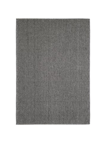 KADIMA DESIGN Teppich Kurzflor Flachgewebe Uni-Design Polypropylen Wohnzimmer in Grau