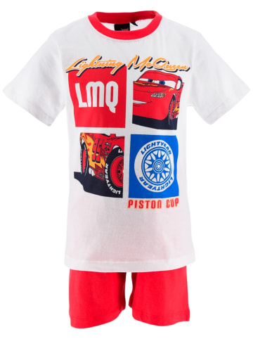 Disney Cars Schlafanzug kurz Disney Cars in Weiß