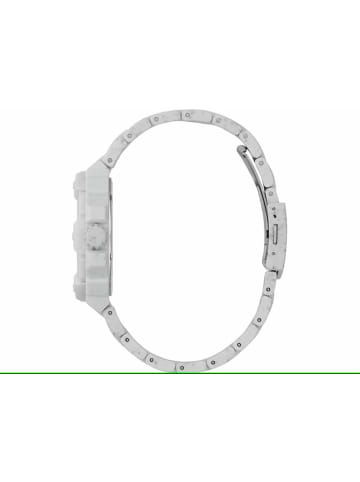 Guess Analoguhr für Erwachsene in weiß