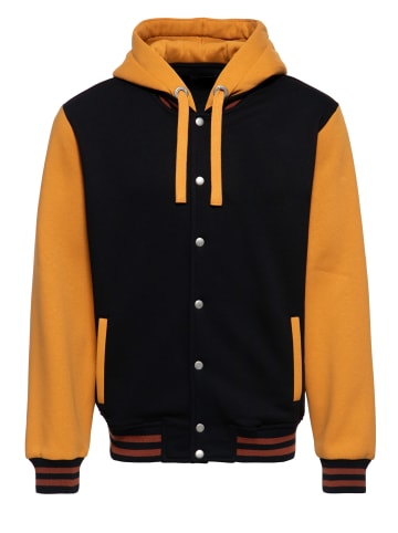 King Kerosin King Kerosin Collegejacke in schwarz