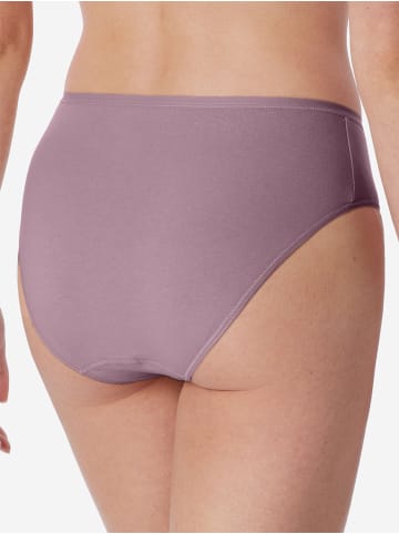 Schiesser Slip Essentials in mauve, beige