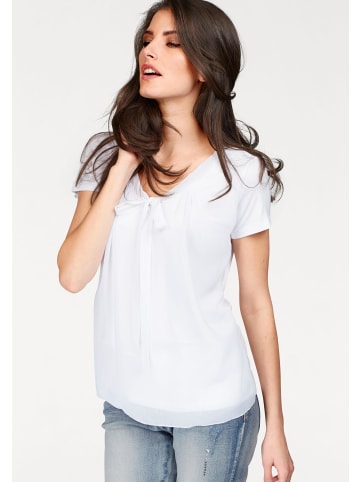 Aniston SELECTED Shirtbluse in weiß