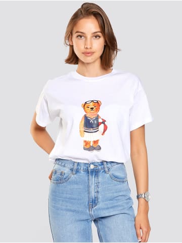 Freshlions T-Shirt Ted in Weiss