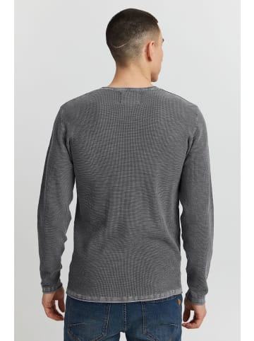 INDICODE Strickpullover IDKarpo 30412MM Herren Feinstrickpullover in Grau