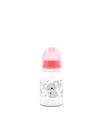 BABY CARE Babyflasche Simple 125ml Tiere in rosa