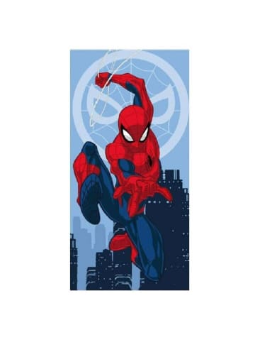 Spiderman Spiderman Strandhandtuch 70x140 cm – Weiches & langlebiges in Blau