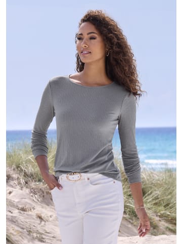 Vivance Langarmshirt in graublau