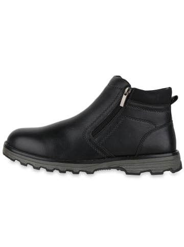 VAN HILL Winter Boots Riley in Schwarz